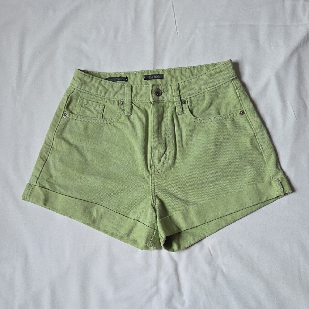 Wild Fable Mint Green High Waist Shorts